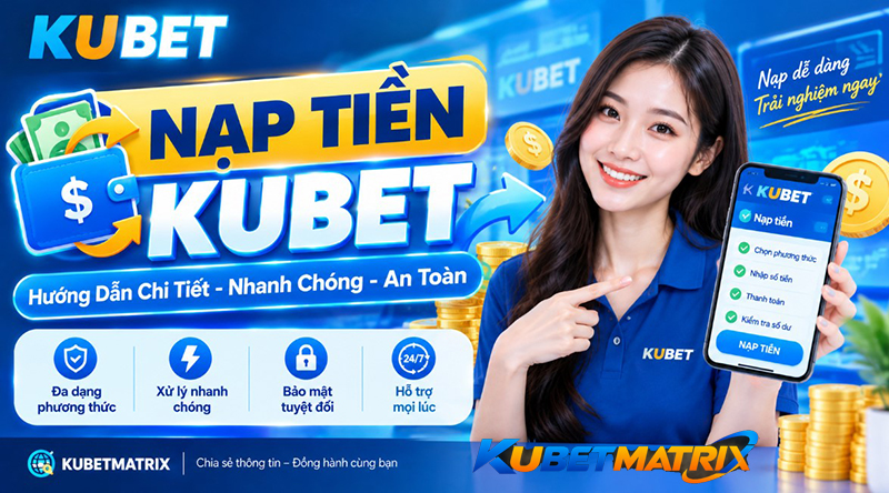 Nạp Tiền Kubet: Hướng Dẫn Cách Nạp Nhanh, An Toàn 2026